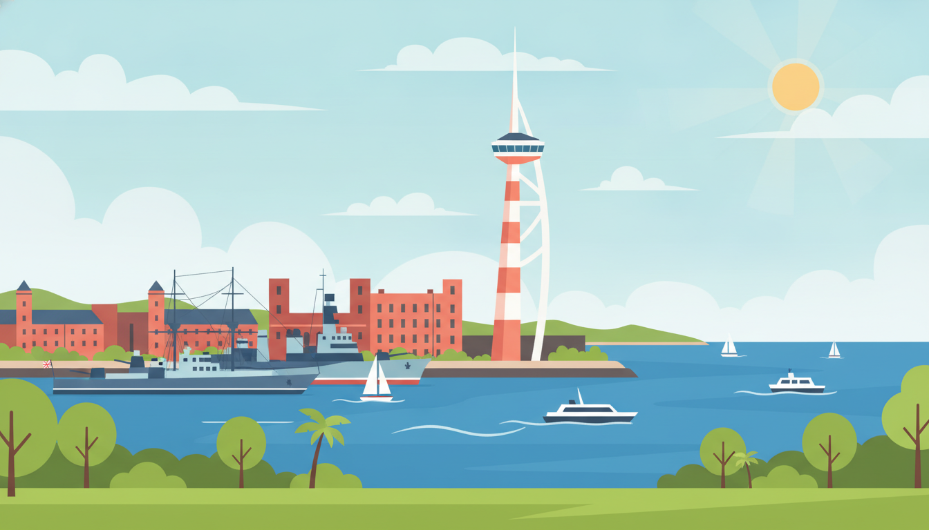 Illustration of Portsmouth Day Trip from Boston