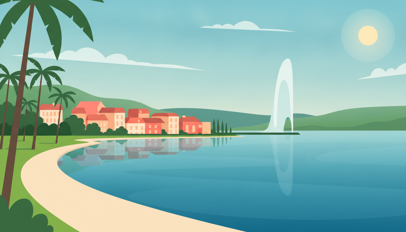 Illustration of Lake Geneva Day Trip from Chicago