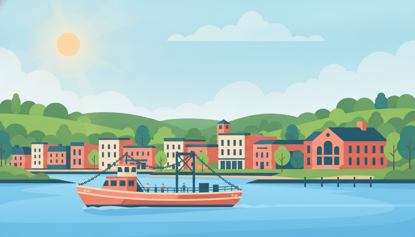 Illustration of Saugatuck Day Trip from Chicago