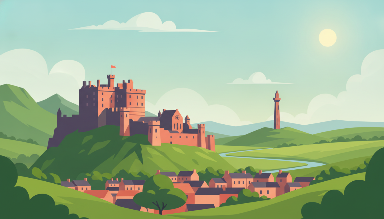 Illustration of Stirling Day Trip from Edinburgh