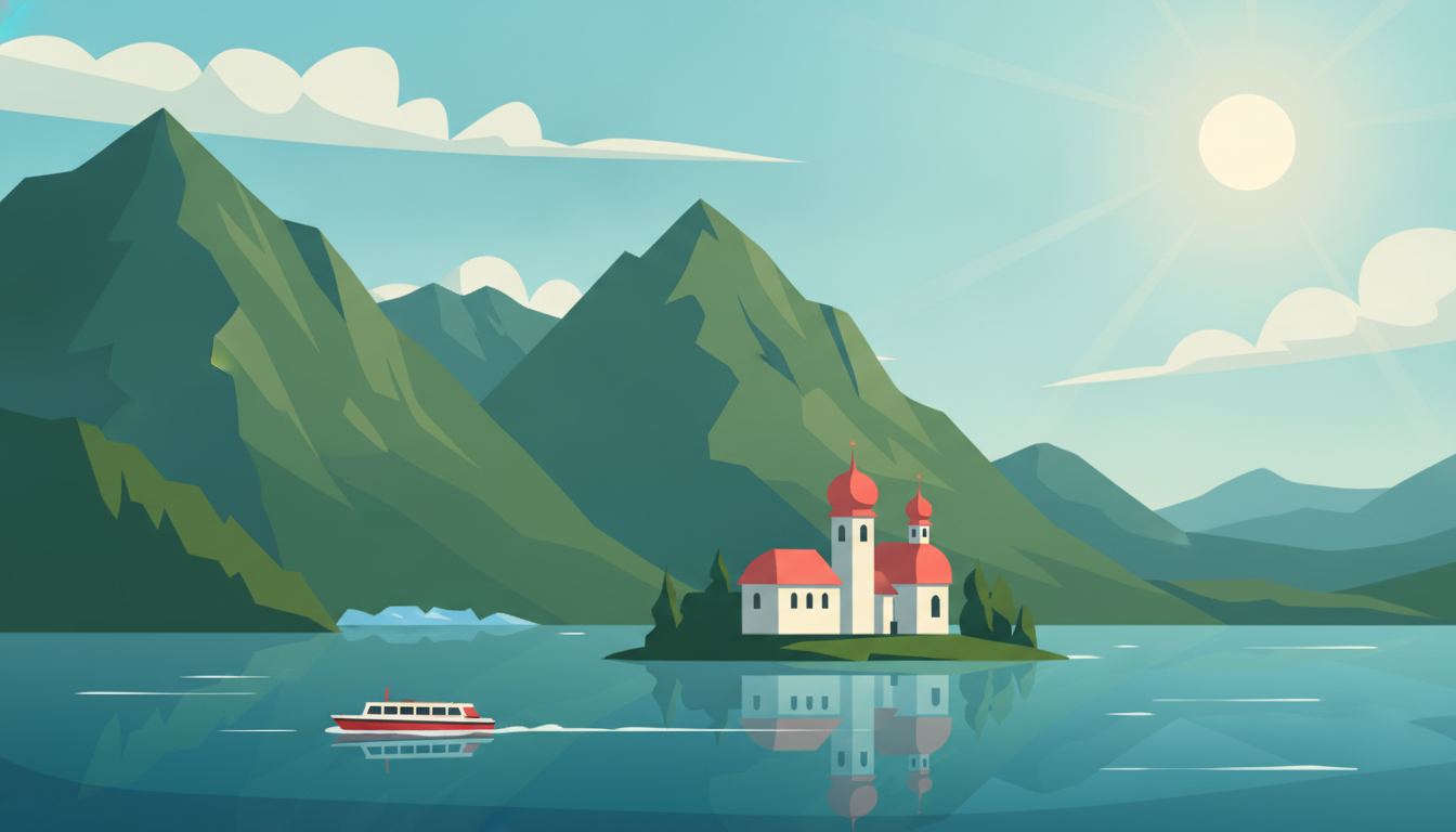 Illustration of Berchtesgaden & Königssee Day Trip from Munich
