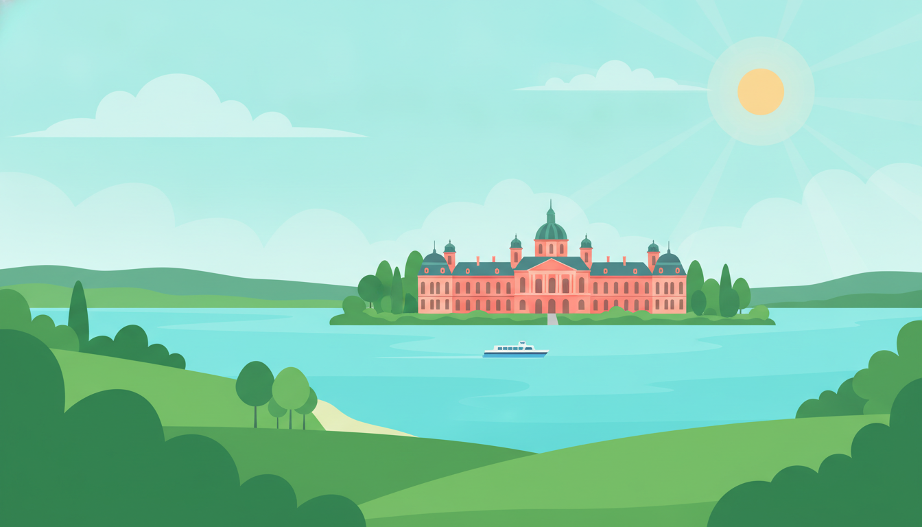 Illustration of Chiemsee & Herrenchiemsee Day Trip from Munich
