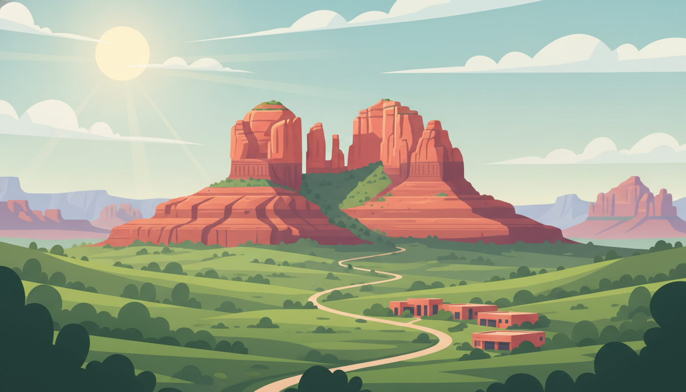 Illustration of Sedona Day Trip from Phoenix