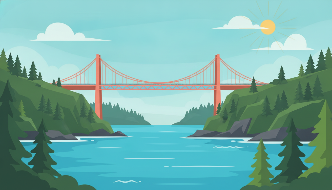 Illustration of Whidbey Island & Deception Pass Day Trip from Seattle